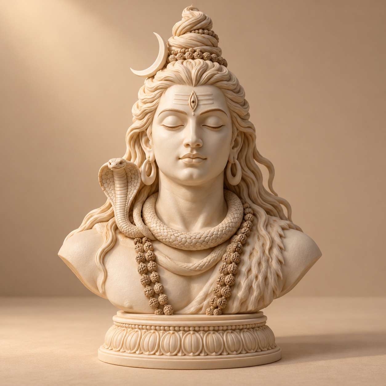 Shiva · head / bust 3D concept